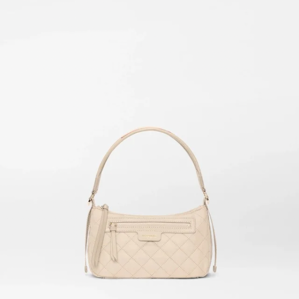 MZ Wallace Small Park Shoulder Bag in Buff