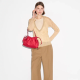 MZ Wallace Small Waverly Shoulder in Apple