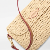MZ Wallace Convertible Crossbody in Crochet Camel