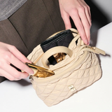 MZ Wallace Mini Astor Top Handle in Buff