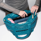 MZ Wallace Medium Metro Deluxe Tote in Pacific