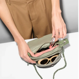 MZ Wallace Small Crosby Lock Crossbody in Agave Green
