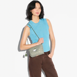 MZ Wallace Small Crosby Lock Crossbody in Agave Green