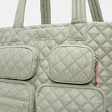 MZ Wallace Large Metro Travel Tote in Agave Green