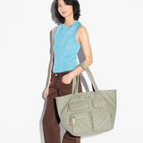 MZ Wallace Large Metro Travel Tote in Agave Green