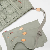 MZ Wallace Large Metro Travel Tote in Agave Green