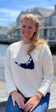 Nantucket Island Rollneck Sweater in Ivory