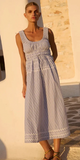 Sconset Dress in Blue