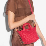 MZ Wallace Micro Sutton in Red Apple