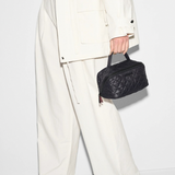 MZ Wallace Metro Accordion Cosmetic in Black