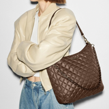 MZ Wallace Crosby Hobo in Walnut