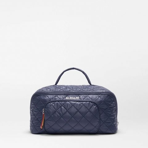 MZ Wallace Large Accordion Cosmetic in Navy Dawn