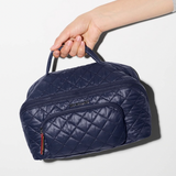 MZ Wallace Large Accordion Cosmetic in Navy Dawn