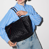 MZ Wallace Small Daily Tote in Black