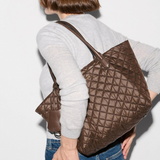 MZ Wallace Small Daily Tote in Walnut