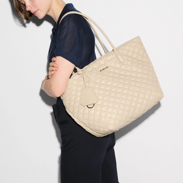 MZ Wallace Medium Daily Tote in Sand