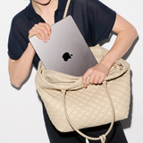 MZ Wallace Medium Daily Tote in Sand