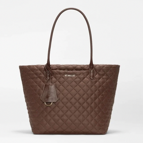 MZ Wallace Medium Daily Tote in Walnut