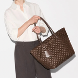 MZ Wallace Medium Daily Tote in Walnut