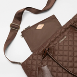 MZ Wallace Medium Daily Tote in Walnut