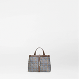 MZ Wallace Mini Astor Top Handle in Heritage Check