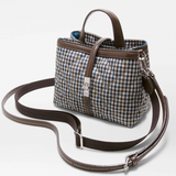 MZ Wallace Mini Astor Top Handle in Heritage Check