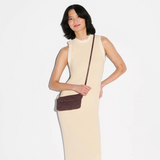 MZ Wallace Convertible Crossbody in Crochet Brown