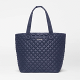 MZ Wallace Medium Metro Travel Tote Deluxe in Navy Dawn