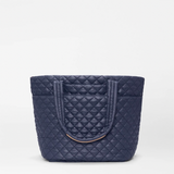 MZ Wallace Medium Metro Travel Tote Deluxe in Navy Dawn