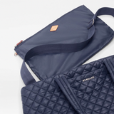 MZ Wallace Medium Metro Travel Tote Deluxe in Navy Dawn
