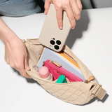 MZ Wallace Small Metro Smile Bag in Buff
