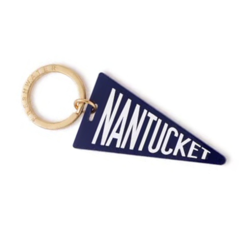 Nantucket Pennant Keychain