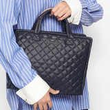 MZ Wallace Medium Box Tote in Black