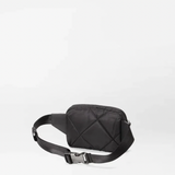 MZ Wallace Quilted Madison Belt Bag in Black