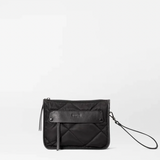 MZ Wallace Quilted Madison Convertible Crossbody in Black