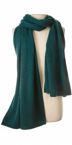 Cashmere Travel Wrap in Spruce