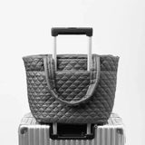 MZ Wallace Medium Metro Deluxe Tote in Bright Cherry