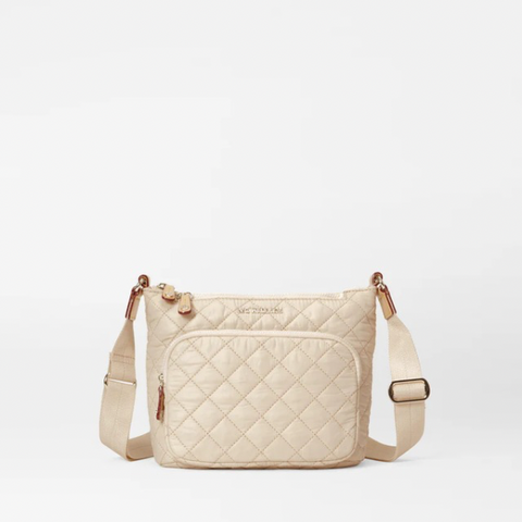 MZ Wallace Metro Scout Crossbody Deluxe in Buff