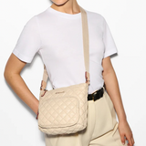 MZ Wallace Metro Scout Crossbody Deluxe in Buff