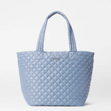 MZ Wallace Medium Metro Deluxe Tote in Stone Blue