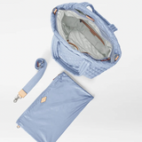MZ Wallace Medium Metro Deluxe Tote in Stone Blue