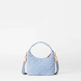 MZ Wallace Mini Metro Hobo in True Light Denim