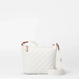 MZ Wallace Metro Scout Crossbody Deluxe in Liquid Chalk