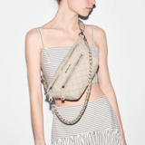 MZ Wallace Small Crosby Crossbody Sling in True Linen