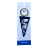 Nantucket Pennant Keychain