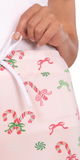 Candy Cane Hearts PJ Bottoms