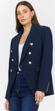 Rowena Jacket in Black Iris
