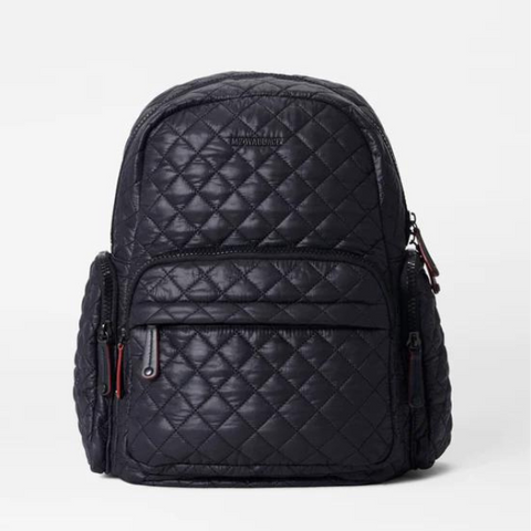 MZ Wallace Pocket Metro Backpack in Black