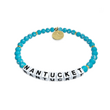 Little Words Project Nantucket Aquamarine Stone Bracelet
