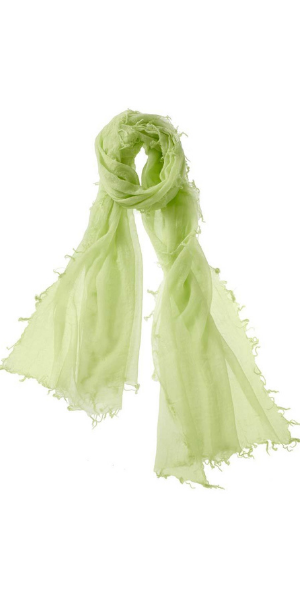 Alta Featherweight Cashmere Scarf in Pale Mint